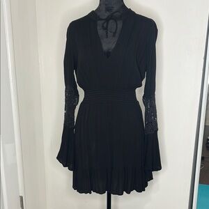 Elegant Black Women's Dress